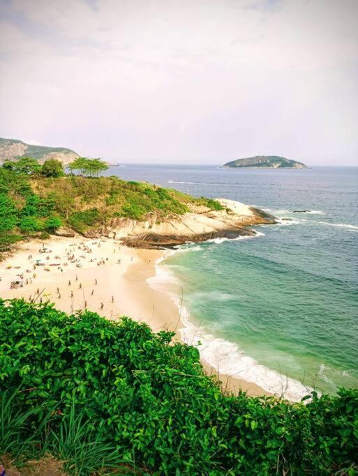 Apto Pé na Areia Condomínio Oceanside Camboinhas Niterói Esterno foto